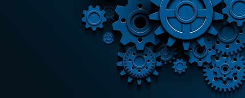 Technology background, concept of cogs and gears in the form of digital connection structure