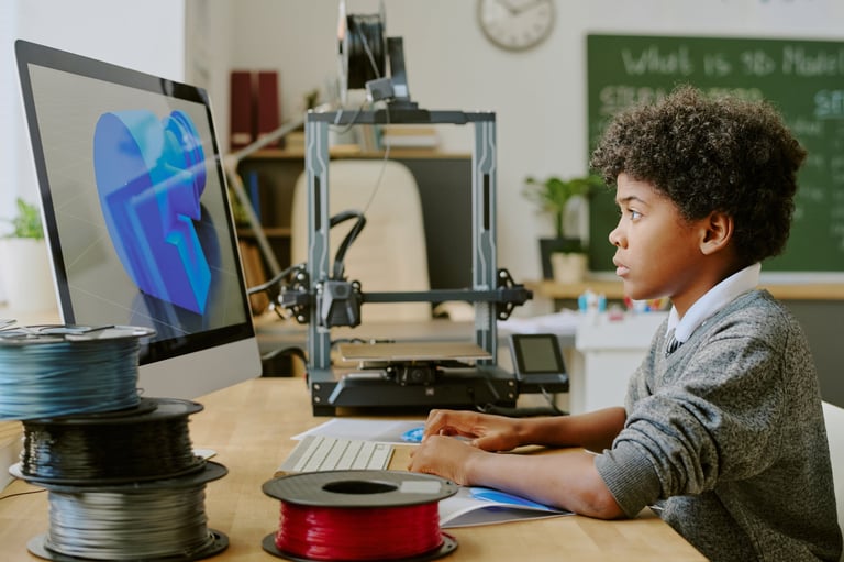 3D printing education classroom technology