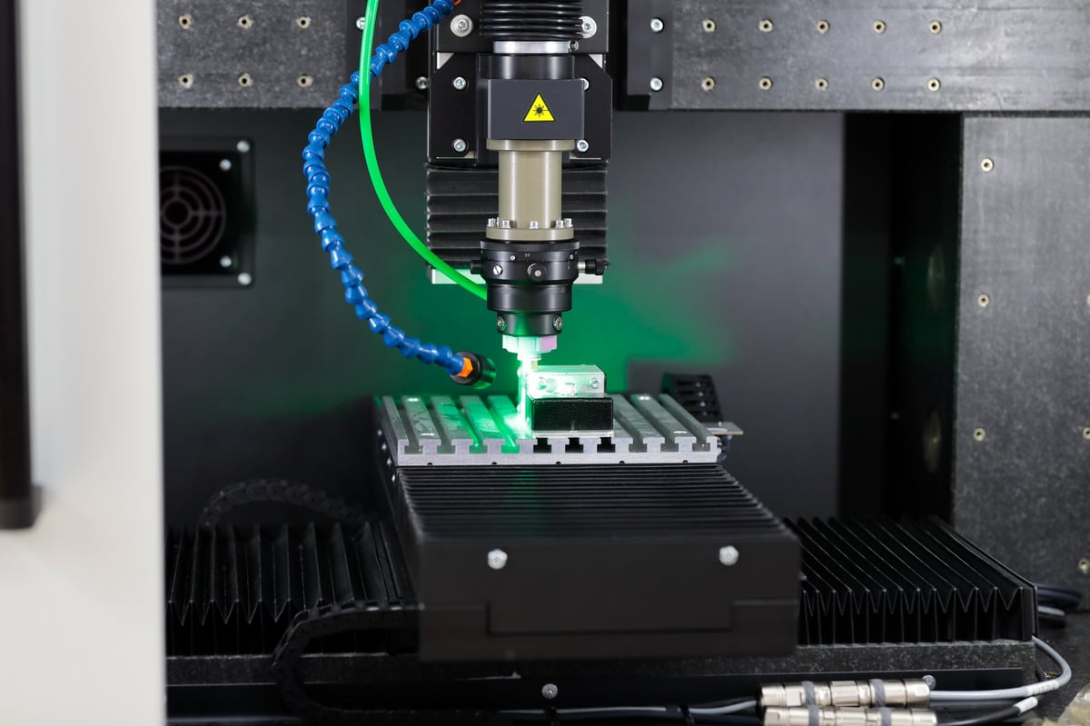 Industrial laser marking and engraving machine