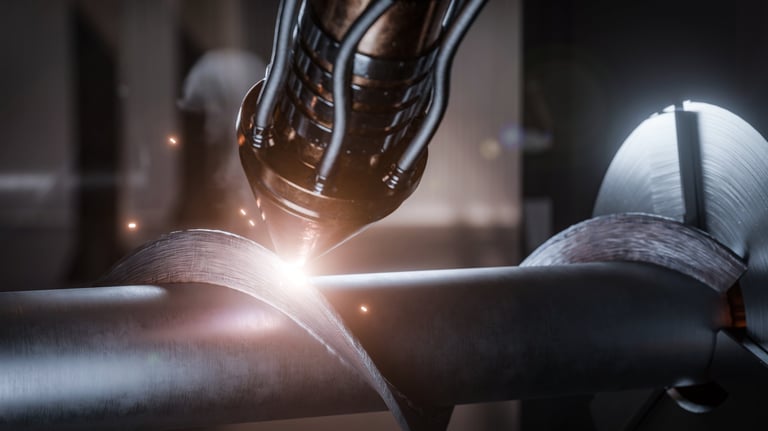 CNC 3D metal printing precision